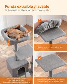 Cat Trees & Condos - 淺灰色 - 查看 4