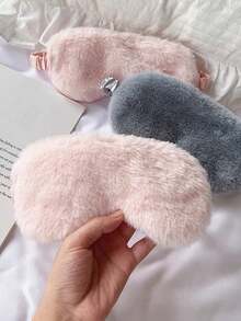 1pc Satin Eye Mask For Sleeping, Travel, Relaxation, Healthy Sleep, Soft Eye Shield, Lightweight And Portable, Great For Afternoon Naps On Airplanes And Journeys For Bedroom, Travel, Office, School Boy Valentine Heart Valentine,Women Valentine Gift Birthday Boyfriend Girlfriend - Multicolor - View 6