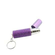 1PC New Multifunctional Rhinestone Shiny Spray Bottle With Twisted Cap Keychain, Easy To Carry, Ideal For Perfume Or Liquid Dispensing, Travel, Vacation, Travel, Makeup Company, Mini Light Perfume Bottle, Personalized Fashion Accessories, Women's Valentine's Day And Other Festivals - Multicolor - View 10