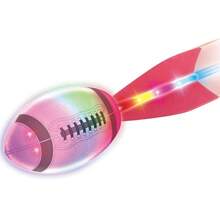 High-Quality Illuminated Dark Footballs And Rugby Balls 12 LED Modes And 6 Color Changes - Rechargeable LED Illuminated Foam Balls Suitable For Outdoor Sports Summer Camping Night Games Christmas And Birthday Gifts For Teenagers And Adults