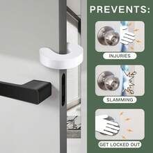 4/6pcs Soft Foam Baby Finger Protection Sleeve - Door Stopper, Child Safety Guard, Prevents Injury - Multicolor - View 2