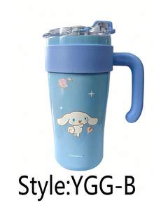 Sanrio 1 件    水瓶 304 不锈钢真空保温水杯夏季冬季饮水器旅行配件礼物（部分零件可能随机） - 彩色 - 查看 16