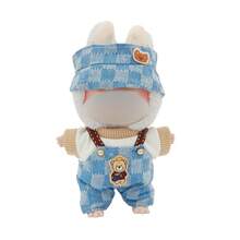 3pcs/Set Bib Pants, Top, And Headband Set, Cute And Fashionable Accessories (Excluding Plush Doll) - Multicolor - View 2