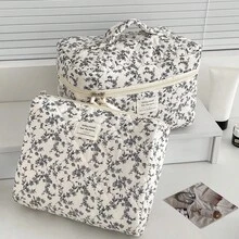 3 Pieces Makeup Bag Quilted Makeup Bag Silk Ribbon Makeup Bag Set Flower Travel Wash Bag,Room Decor, Bags,Makeup Bag,Vanity,Travel,Make Up Bag,Travel Essentials,Organizer,Storage,Travel Essential,Makeup Organizer,Makeup Bags,Toiletry Bag,Desk Organiser,Cosmetic Bag,Makeup Pouch,Make Up Organize,Vanity Accessories,Make Up Pouch,Makeup Bags,Cosmetic Bag,Makeup Organiser,Travel,Makeup Pouch,Bag,Vanity,Make Up Pouch,Travel Essentials,Pouch Bag,Travel Essential,Vanity Accessories,Small Makeup Bag,Makeup Pouch,Cosmetic Bag,Travel Essential,Large Capacity,Large Makeup Bag,Christmas Gifts,Pouch,Travel,Gifts For Women Travel Essential,Pouch,Clutch / Small Handbag, Makeup Organizer,Makeup Organize,Pouch,Brush Holder,Mini Pouch,Large Capacity Pouch,Gifts For Women,Christmas Gifts,Gift Ideas For Women - Black and White - View 9