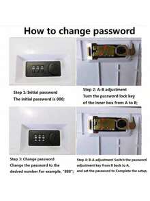 1pc Halloween Decoration, This Black, Blue, Red, Gold Or Silver Book Is A Clever Design. It Disguises As An English Dictionary Book With A Hidden Secret Storage Function To Store Jewelry, Passports And Other Valuables. This Money Box Comes With A Key Lock For Security. - Multicolor - View 7