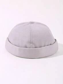 1pc Simple Casual Solid Adjustable Unisex Landowner Hat,Suitable For Daily Wear,Travel,Vacation Street Baseball Cap - Multicolor - View 9