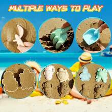 Foldable Beach Toys - Bucket And Shovel Set, Travel-Friendly Sandbox Toys, Beach Castle Building Toys, Suitable For Sandcastles, Beach Entertainment Toys, Children Beach Toys, Convenient Digging Sand Kit, Pool Tools, Foldable Small Bucket, Baby Sand Play Interactive Toys, Summer Beach Toy Set