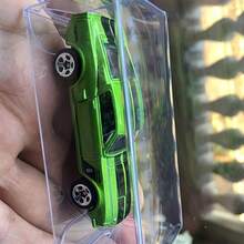 10/50/100 piezas Cajas de exhibición de plástico PVC transparente, caja de almacenamiento de modelos de coches, adecuado para modelos de coches a escala 1/64, caja de almacenamiento de juguetes - caja de almacenamiento transparente con tapa - transparente - Ver 12