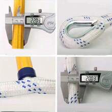 Emergency Rope Ladder – Portable Outdoor Escape And Climbing Ladder For Home, Balcony And Rescue Use - Orange - View 2