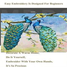 SNA 2025 New Style Full Embroidery Thread Handwork 11CT Printed Cross Stitch Kit 35x50cm Printing Diy Embroidery Craft For Decoration/New Year Gift - Need to Embroider By Yourself, No Frame Included - View 4