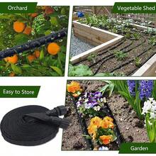 Flat Soaker Hose 100ft, Garden Hose With Heavy Duty Double Layer Design, Drip Irrigation Hose Saves 80% Water, Leak Proof Sprinkler Hose For Garden, Lawn, Vegetable Plot (50ft X 2) - 25英尺 - 查看 2