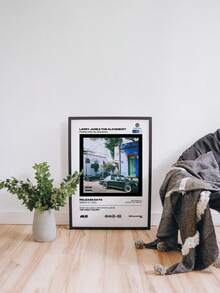 1 pieza Póster de álbum, póster de impresión en lienzo, póster de rap, póster de música, arte de pared de moda, arte de pared de música, decoración de pared, regalo para amantes de la música, decoración de pared para dormitorio, sala de estar, oficina, sin marco