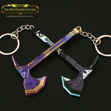 2025 New Mini Borderlands Era War Axe Keychain Pendant, Suitable For Teenagers, Adults, Couple Gifts, Promotional Items For Advertising, Conference, Welfare, Festival, Graduation, Independence Day, Back To School