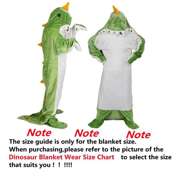 SunBritly Dinosaurier Decke Dinosaurier Schlafsack mit Schwanz tragbar Flanell Decke verdickt warm Loungewear Decke Erwachsene Cartoon Dinosaurier Schlafsack Kleidung Rollenspiel Dinosaurier Kostüm Geschenke für Dinosaurier Liebhaber Dinosaurier Loungewear Pyjamas multifunktionale Decke