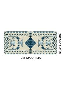 Grand tapis de souris, tapis de souris à base en caoutchouc avec bords cousus, tapis de souris géométrique pour ordinateur, convient pour le bureau et la maison