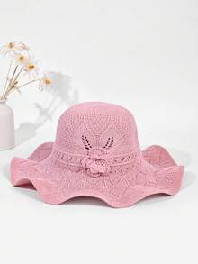 1pc Women/Unisex Plain Polyester Flat Top Brim Jazz Hat, Street Style Y2K Fashion, Elegant & Vibrant For Work, Party, Music Festival, Outdoor Activities, Cowboy Theme Events, Cosplay - Multicolor - View 9