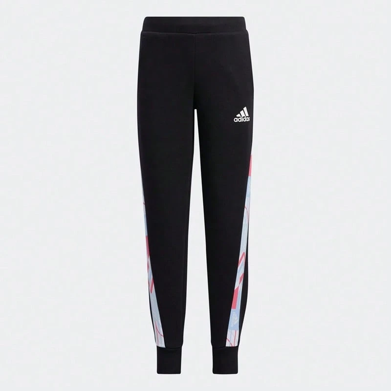 Adidas Tween Girl Knit Casual Sports Pants HD9988 - Black - View 1