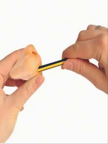 3pcs Unique Nose Shaped Pencil Sharpeners, Cute And Attention-Grabbing, Quirky Yet Fun Solution For Sharpening Pencils, Add A Touch Of Lightness And Humor To Tense Study Or Work Environment, Suitable For Students, Artists, Writers, Architects, Random Color & Style Back To School