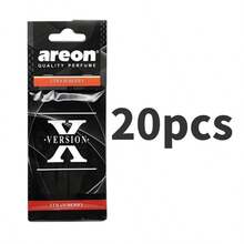 3/60pcs Our High-Quality [Shape X] Car Air Fresheners, Which Can Be Used As Decorations For Car Rearview Mirrors, Are Available In Sets Of There Are Eight Scents To Choose From, Bringing A Refreshing Aroma Throughout The Day.