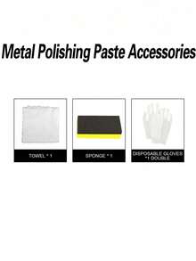 jakehoe 厨房清洁膏,不锈钢锅具清洁剂,除锈除臭剂,有效清洁水龙头、门把手、浴室、水槽、厨房用具,不会损伤金属(随机新旧包装) - 升級款-多色 - 查看 12