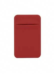 1 pieza Soporte universal de tarjetas para teléfono con pegatina, aplicable a varios modelos de teléfonos para almacenar tarjetas como tarjetas de autobús, tarjetas bancarias, tarjetas de identificación o monedas para evitar la pérdida de tarjetas