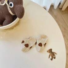 5雙純棉幼童襪，可愛熊設計防滑低筒卡通兒童襪 - 彩色 - 查看 5