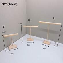 实木珠宝道具展示架手链项链发带首饰收纳展示架带木底座供应返校 - 款式 - 查看 13
