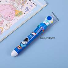 ​10-Color Changing Pen For School - 0.5mm Ultra Fine Astronaut Design, Quick Switch Inks For Highlighting, Doodles, Study Notes (2 Pack)​​ - Màu xanh lam - Xem 1