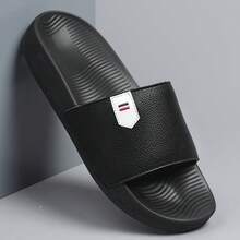 Men's Everyday Soft Slides - Non-Slip & Lightweight - Black - View 3