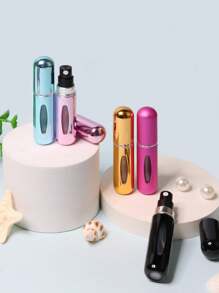 6Pcs Travel Perfume Bottle Refillable Portable Mini Atomizer Spray Refill Bottle Women Pocket Dispenser Cologne Sprayer 5ml