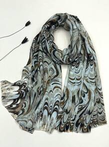 Nouveau châle à franges respirant, écharpe élégante et brillante à pois dorés pour femmes, grande écharpe légère pour le printemps/été pour l'extérieur, la plage, foulard polyvalent pour la tête