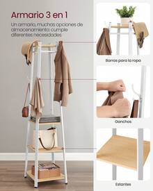 Coat Racks - White - View 1