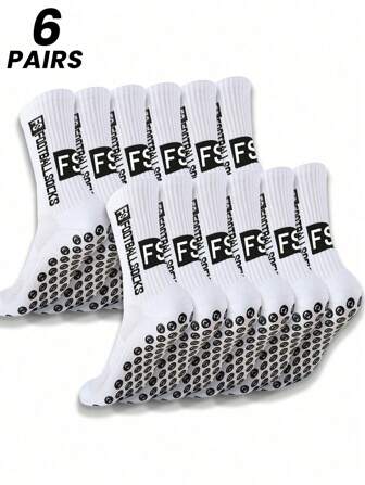 New Anti-Slip Thick Terry Cotton Football Socks