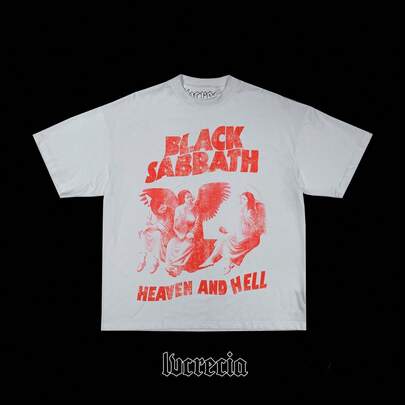 Playeras Hombres Camiseta Con Estampado De Figura Lvcrecia Lucrecia