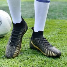 New Recommendation Teenage Football/Soccer Shoes, School Student Competition Training Long Spikes, Wear-Resistant Anti-Slip Gripping, Unisex Adult