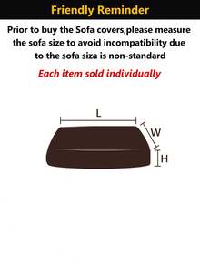 1PC Four Seasons Waterproof Elastic Sofa Cover, Style Non-Slip Sofa Cover, Suitable For L-Shaped Sofa And 1234 Sofa Room Decoration Full Package Dust Cover Couch Cover Sofa Covers Living Room Decor - Multicolor - View 7