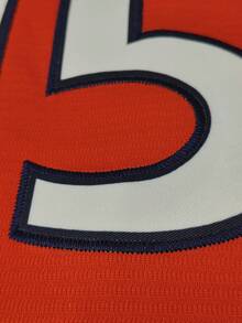 KTYSDE Men's #15 Syracuse Orange Embroidered Basketball Jersey, Loose Fit Sleeveless V-Neck Tank Top, Suitable For Basketball, Sports, Running, Gym, Streetwear, - Orange - View 6