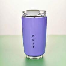 SMEG Portable Outdoor Coffee Cup With Stainless Steel Insulated Cup And Ins Style High Aesthetic Value Simple Design Back To School