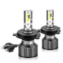 2pcs H1 H7 H11 9005 9006 H4 H13 LED Car Headlight, Ultra-White 6000K Super Bright 26000LM/Pair 260W/Pair 50000hrs Lifespan Plug-N-Play 800% Brightness