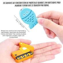 Juguete Educativo Tablero Montessori Grande Madera Dinamico Colores Letras Numeros Transportes Conteo Pesca Matemáticas Divertido Multicolor Abcedario Figuras Geometricas Practico Ligero