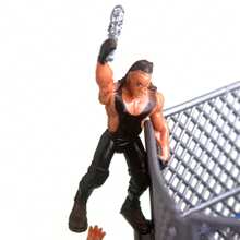 Wrestling Arena Model Playset - Muscular Gladiator Action Figure Toys, Roleplay Playset