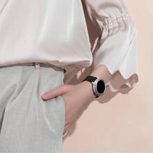 20mm Silicone Band Compatible With Garmin Vivoactive 6/Vivoactive 5/ Vivoactive 3 Watch Bands/Venu/Venu 2 Plus/Venu Sq/Galaxy Watch 7 6 5 4 40mm 44mm/Watch 4/6 Classic 42mm 46mm 43mm 47mm For Women Men, Soft Sport Replacement Strap For Forerunner 645/245/Galaxy Watch 5 Pro 45mm/Active 2 Watch/Watch 3 41mm