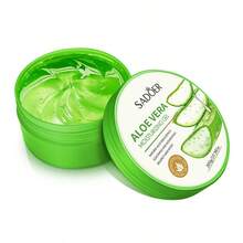 Aloe Vera Soothing Moisturizing Gel, Aloe Vera Gel Repair, Moisturize, Tighten Facial Cream - Green - View 11