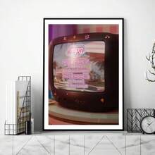 1 件可选画框斯堪的纳维亚时尚墙面艺术 Emilia Mernes Mp3 歌手高清帆布海报和印刷品家居卧室客厅装饰 - 彩色 - 查看 51