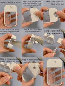 卡片喷雾瓶香水雾化器（45毫升）| A-Z 便携式卡片可填充空瓶适用于旅行 | 可填充化妆爽肤水、空气清新剂、酒精、洗手液、香水瓶