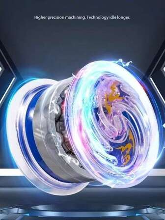 Yo-Yo Glow Yo-Yo Yoyo Active Sleep Automatic Spin UU Ball Beginner's Guide