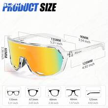 1pc SCVCN Women Sports Glasses Casual Outdoor Sports Goggles Autumn Accessories Goggles - Nhiều màu - Xem 7