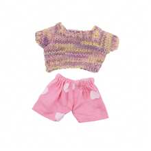 17厘米毛绒娃娃套装，多色，可爱服饰配件（不含娃娃）