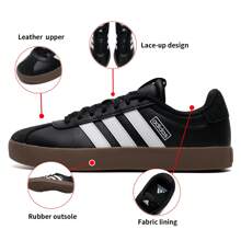 Adidas Men's VL COURT 3.0 Low-Top Lightweight Casual Sneakers, Durable & Comfortable For Daily & Outdoor Use
