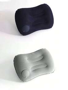 便携式织物气枕轻便床枕充气折叠充气枕旅行枕露营书桌休息背包徒步旅行 - 彩色 - 查看 22